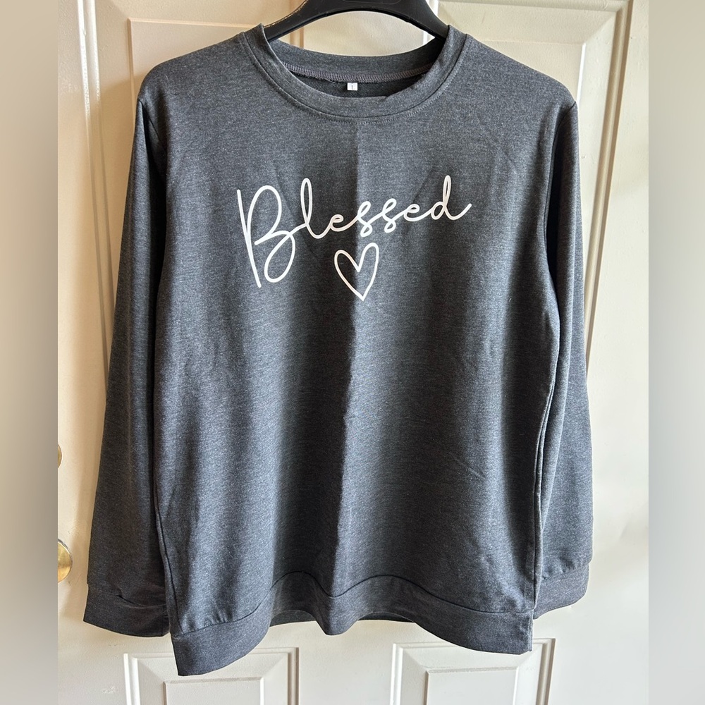 “Blessed” Long Sleeve Tee